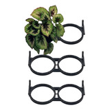 Kit 3 Módulos Jardim Vertical Greenplast De 50cm
