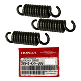 Kit 3 Molas Primárias De Embreagem Biz 125 Original Honda