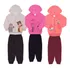 Kit 3 Moletom Infantil Masculino Feminino De Frio Ziper 