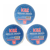 Kit 3 Molha Dedo Manuseio Papel Dinheiro Pasta 12g