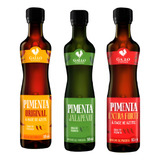 Kit 3 Molho De Pimenta Com Azeite Original Gallo Vidro 50ml