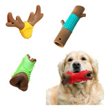 Kit 3 Mordedor Brinquedos Nylon Super Resistente Macico Pet
