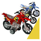 Kit 3 Motinho Motocross Ficção Diversão Brinquedo Velocidade