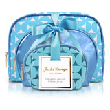 Kit 3 Necessaire Frasqueira Organizador Maquiagem Feminina
