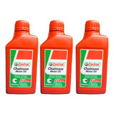 Kit 3 Óleo Castrol Chainsaw Lubrificante 2t 500ml