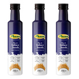 Kit 3 Óleo De Linhaça Dourada Pazze 250ml Prensado A Frio