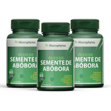 Kit 3 Óleo De Semente De Abóbora 1000mg 60 Cápsulas