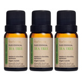 Kit 3 Óleo Essencial De Melaleuca tea Tree Via Aroma 10ml