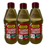 Kit 3 Oleo Fluido Freio Dot4 Trw Varga 500ml Rclf00054