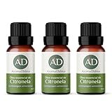 Kit 3 Óleos Essenciais De Citronela 100 Puros Promova Frescor E Vitalidade Repelente Natural Com O Toque Revigorante Da Natureza I Ideal Para Difusor Aromaterapia E Cuidados Com O Corpo I Aroma D Alma