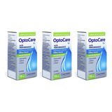 Kit 3 Optocare Lubrificante Oftálmico Ul Olhos Secos 10ml 