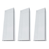 Kit 3 Organizadores Multiuso Modular Acrílico Para Armários
