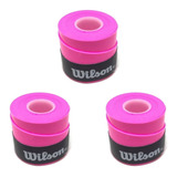 Kit 3 Overgrip Empunhadura Raquete Tênis Beach Tennis Squash