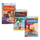 Kit 3 Palavras Cruzadas Coquetel Nível Fácil 144 Páginas 