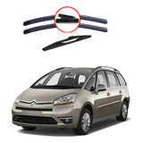 Kit 3 Palhetas Parabrisa Diant tras Citroen C4 Picasso
