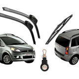 Kit 3 Palhetas Parabrisa