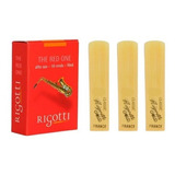 Kit 3 Palhetas Rigotti Classic Para Sax Alto - Escolha Nº