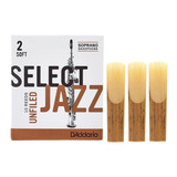 Kit 3 Palhetas Select Jazz Unfiled