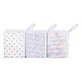 Kit 3 Paninhos Macios Boca Prendedor Chupeta Bebe Crianca