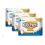 Kit 3 Papel Toalha Kitchen Ultra