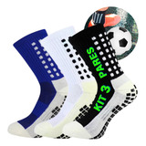 Kit 3 Par Meia Antiderrapante Futebol Proscks Esportiva