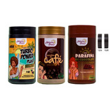 Kit 3 Parafinas Melanina Bronze 2 Fitas Cortadas Bronze 