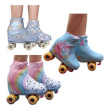 Kit 3 Pares Capa Cobre Botas Patins Artístico Quad Inline