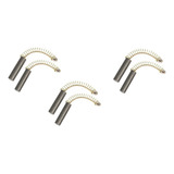 Kit 3 Pares De Carvão Motor Máquina Algodão Doce Pinheiro
