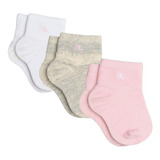 Kit 3 Pares De Meia Infantil Algodão Lupo Baby