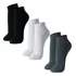 Kit 3 Pares De Meia Soquete Cano Curto Calvin Klein Adulto