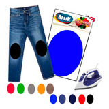 Kit 3 Pares Joelheiras Termocolante Aplik Calça Infantil