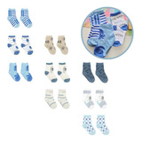Kit 3 Pares Meia Infantil Estampada Divertida Menino 26 A 30