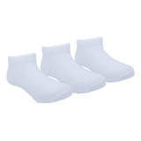 Kit 3 Pares Meia Lisa Infantil Menino Menina Pimpolho 0 A 30