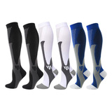 Kit 3 Pares Meias Compressão Alívia Dor Pés Fascites Plantar