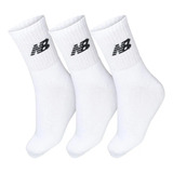 Kit 3 Pares Meias New Balance Cano Longo Unissex Original