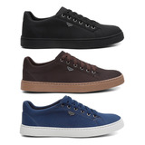 Kit 3 Pares Sapatenis