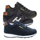 Kit 3 Pares Tenis Infantil Menino Escolar Sapatinhos club
