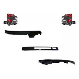 Kit 3 Partes Moldura Inferior Parabrisa P  Scania S5 S6