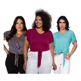 Kit 3 Pcs Blusa