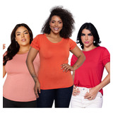 Kit 3 Pcs Blusa