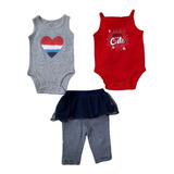 Kit 3 Pecas Carters