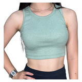 Kit 3 Pecas Cropped