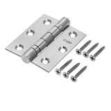 Kit 3 Peças Dobradiça Aço Inox 3 X 2 5 Blindada Escovada
