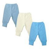Kit 3 Peças Mijão Prematuro Colorido Roupinha De Nenê Menino