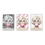 Kit 3 Pecas Placas