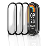 Kit 3 Película Nano 9d Protetora Para Miband 8 Mi Band 8