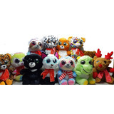 Kit 3 Pelúcias Importado Olhos Brilhantes P Maquina De Grua