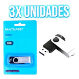 Kit 3 Pendrive 32gb