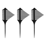 Kit 3 Pente Funil Mechas Luzes Tintura Cabeleireiro Salão