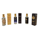 Kit 3 Perfume Asad Lattafa Salvo Maison Royal Orientica 15ml